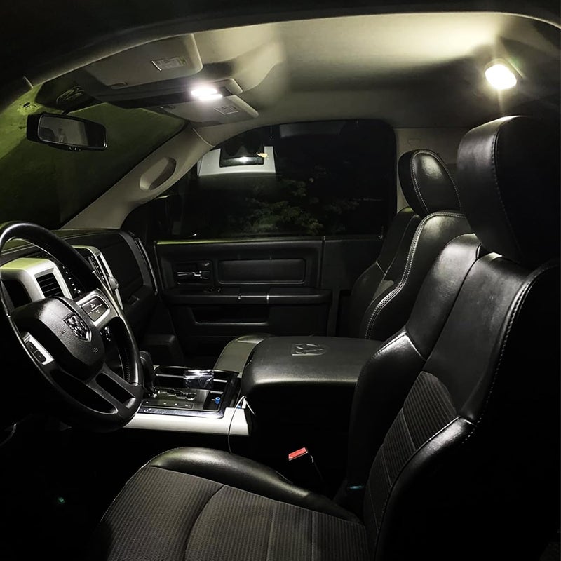 EASY EAGLE LED Car Interior Lights, Super Bright Bulbs - for Dodge Ram 2009 2010 2011 2012 2013 2014 2015 2016 2017 2018 Pickup Truck 1500 2500 3500 - Kit Package Includes 13 LED Light Accessories - Image 5